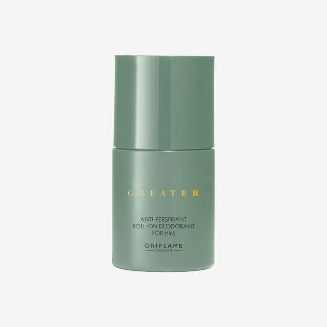 مام مردانه GREATER Anti-perspirant Roll-On Deodorant for him