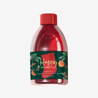 BATH & SHOWER Happy Holidays Bubble Bath Scented with Citrus & Winter Spices