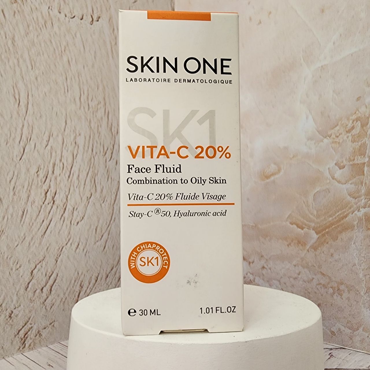 فلویید صورت مدل Vit C 20% حجم 30 میلی لیتر اسکین وان - تصویر 4